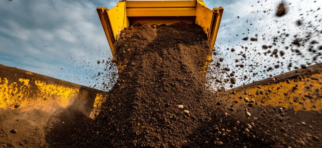 Доставка растительного грунта