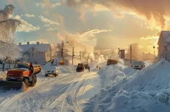 уборка и вывоз снега в Красном