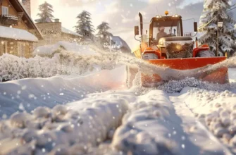 Уборка и вывоз снега в Озерце